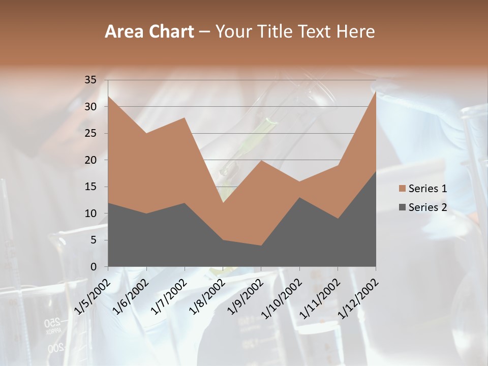 Science Agronomy Holding PowerPoint Template