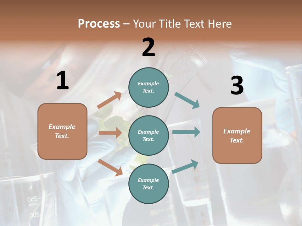 Science Agronomy Holding PowerPoint Template