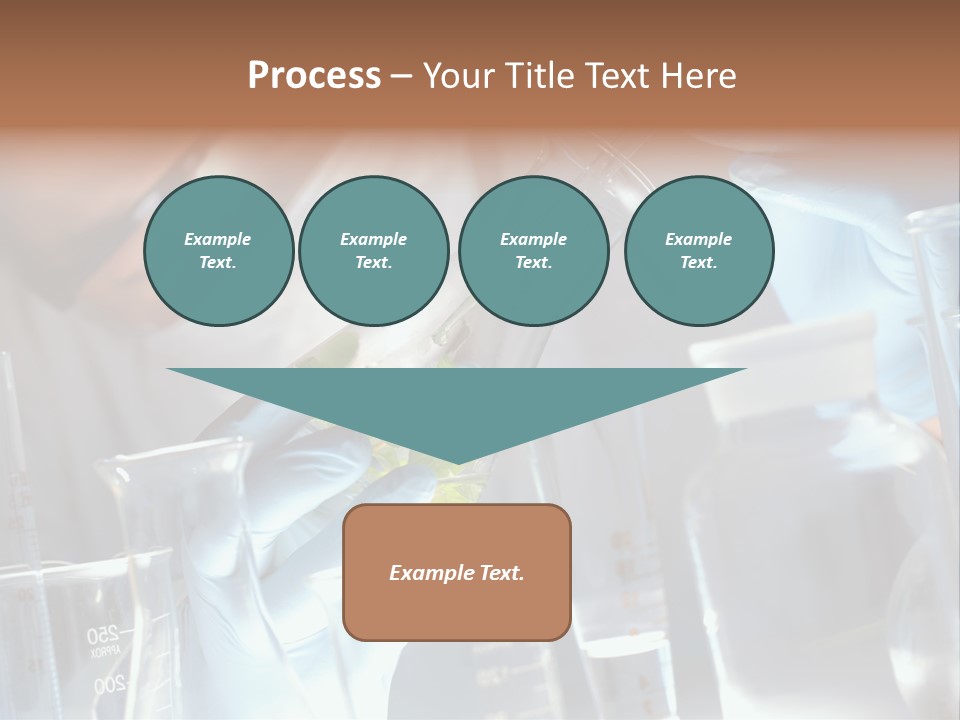 Science Agronomy Holding PowerPoint Template