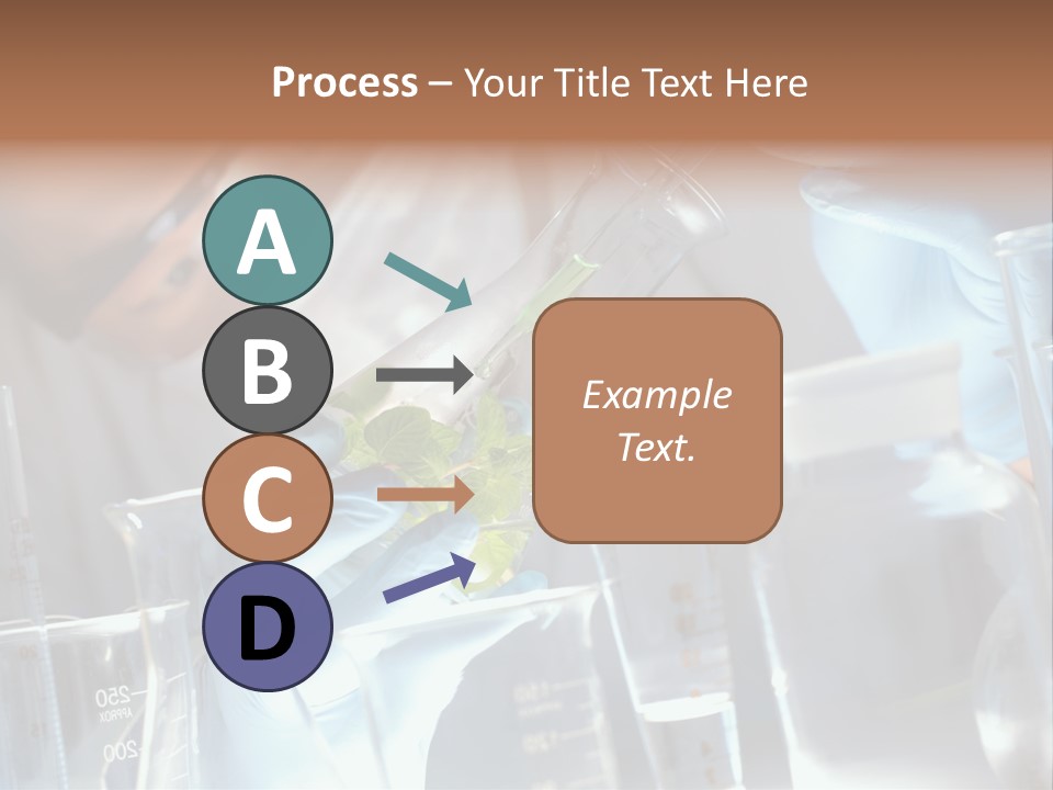 Science Agronomy Holding PowerPoint Template