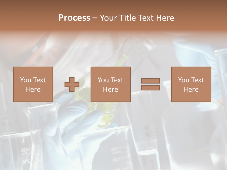 Science Agronomy Holding PowerPoint Template