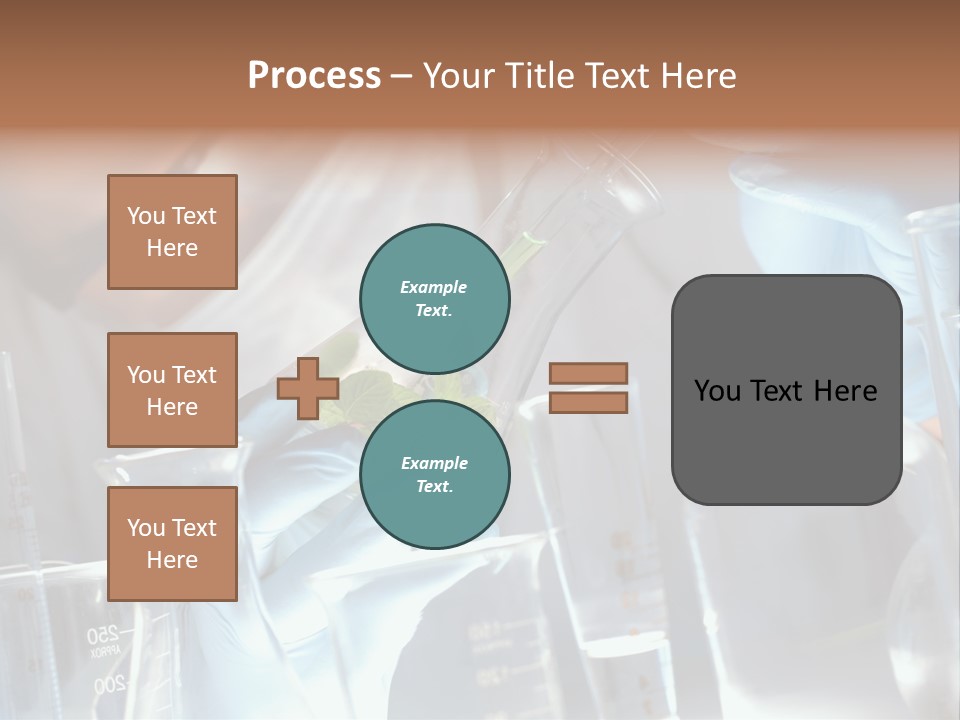 Science Agronomy Holding PowerPoint Template
