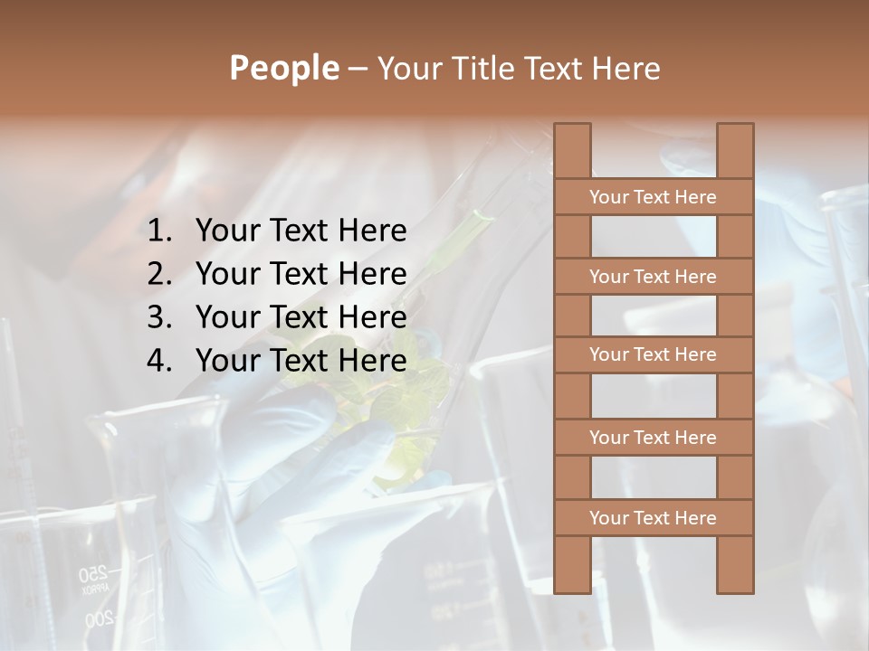Science Agronomy Holding PowerPoint Template
