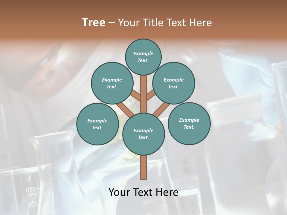 Science Agronomy Holding PowerPoint Template