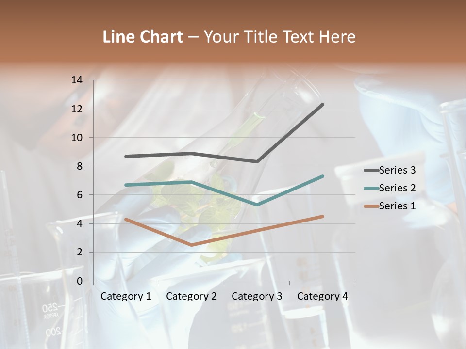 Science Agronomy Holding PowerPoint Template
