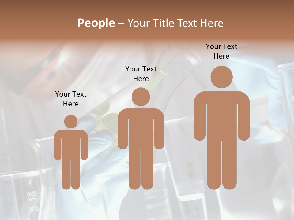 Science Agronomy Holding PowerPoint Template