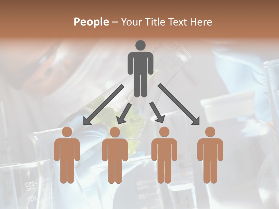 Science Agronomy Holding PowerPoint Template