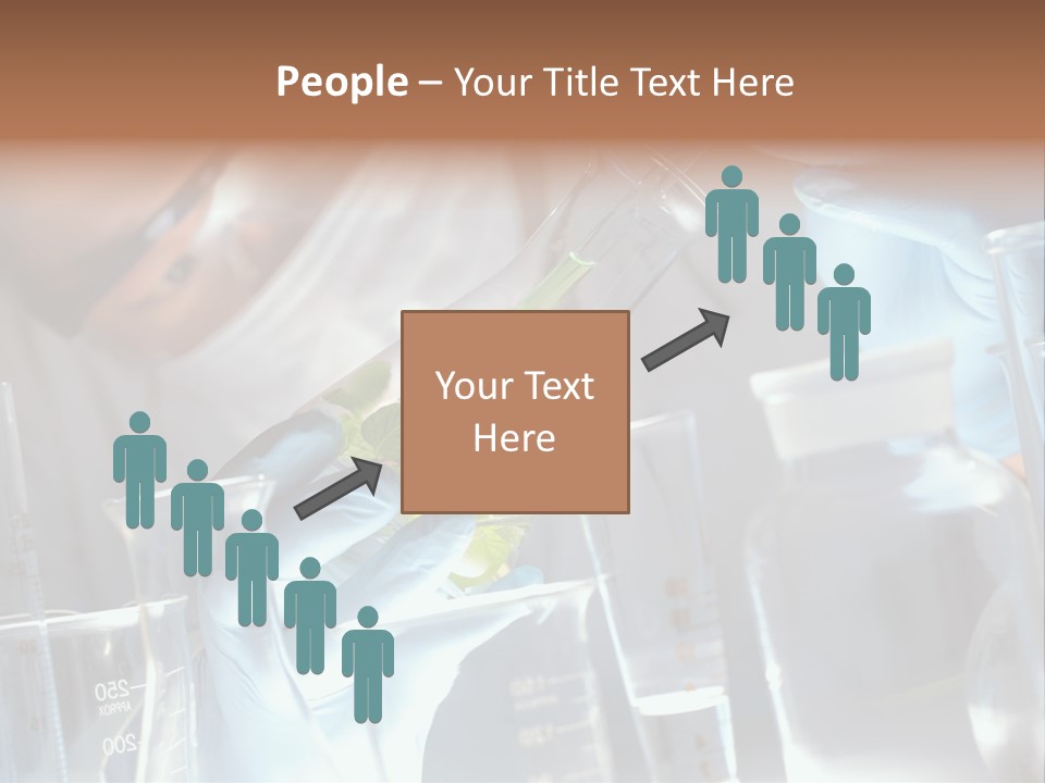 Science Agronomy Holding PowerPoint Template