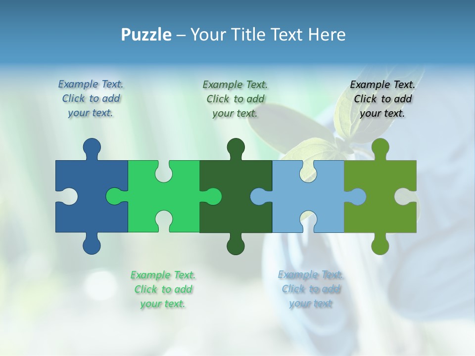 Environment Engineering Life PowerPoint Template