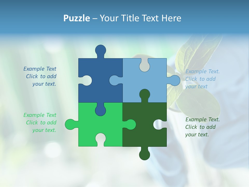 Environment Engineering Life PowerPoint Template