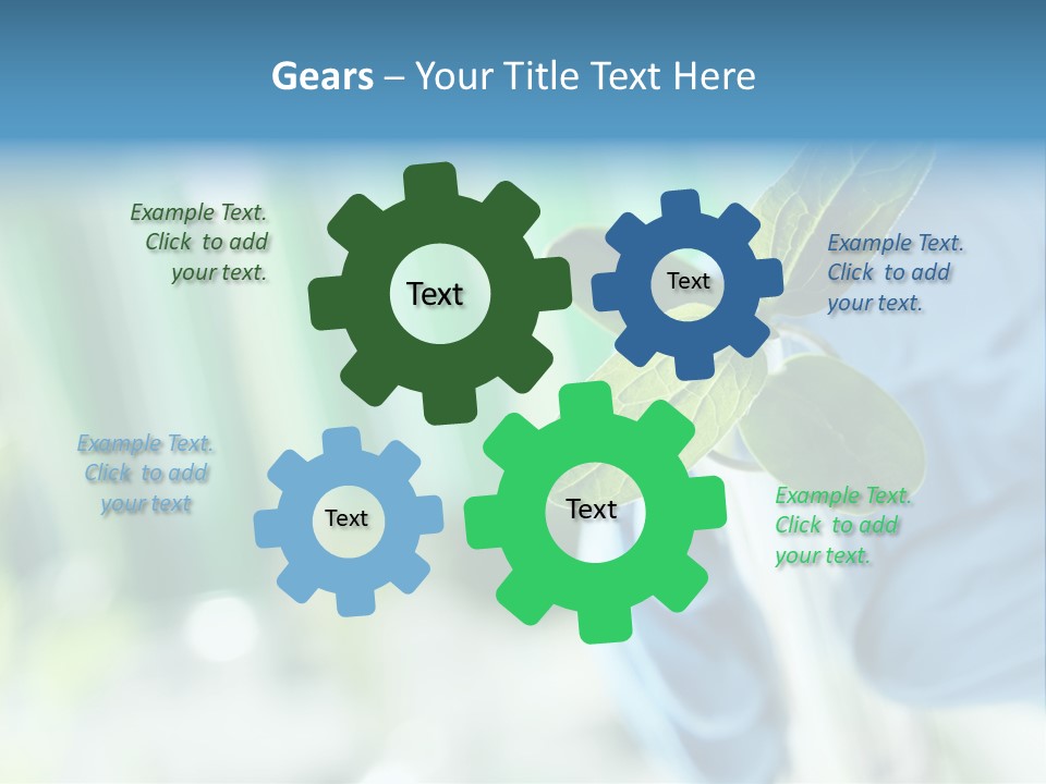 Environment Engineering Life PowerPoint Template