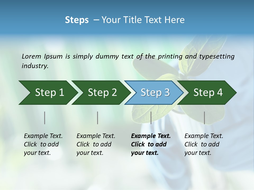 Environment Engineering Life PowerPoint Template