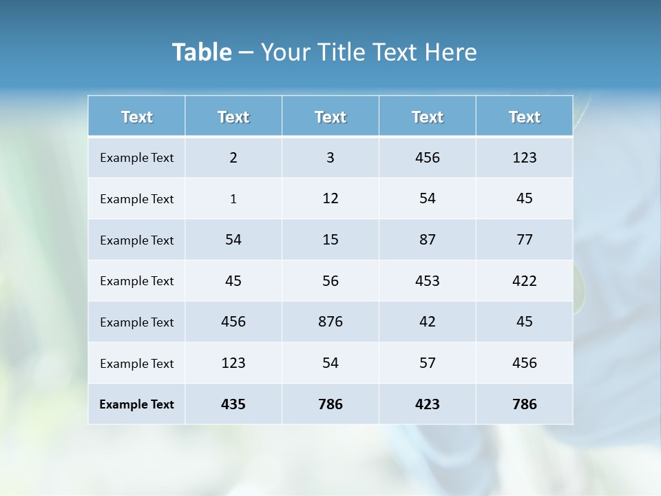 Environment Engineering Life PowerPoint Template