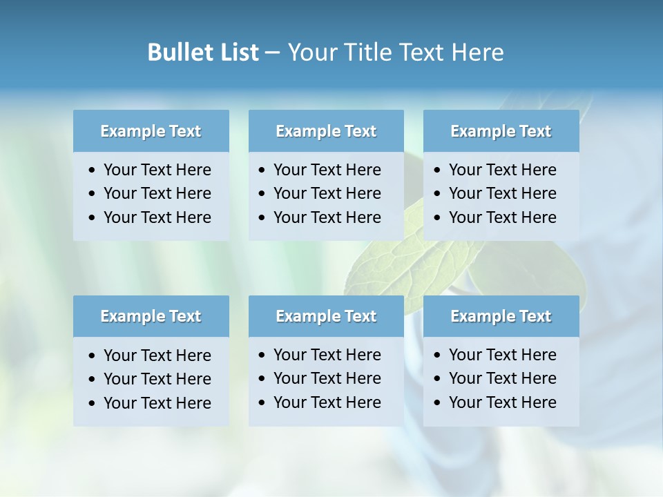 Environment Engineering Life PowerPoint Template