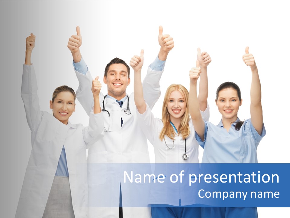 Clinic White Medical PowerPoint Template