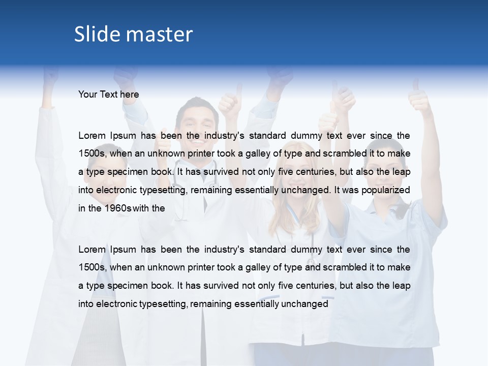 Clinic White Medical PowerPoint Template