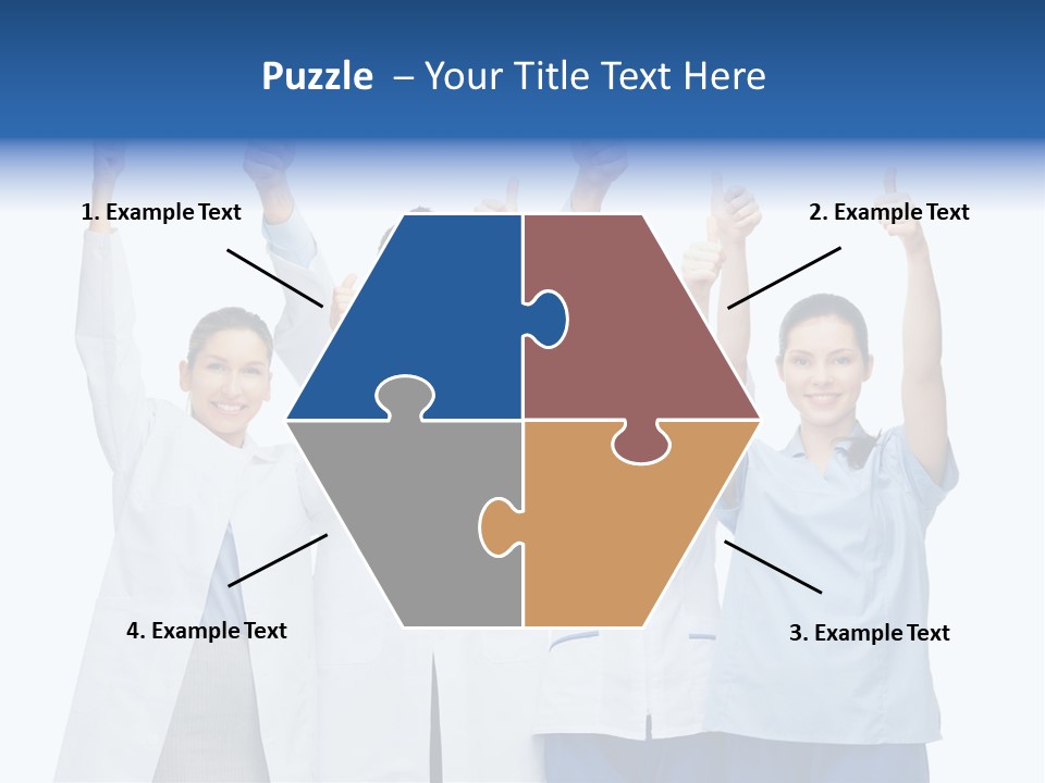 Clinic White Medical PowerPoint Template