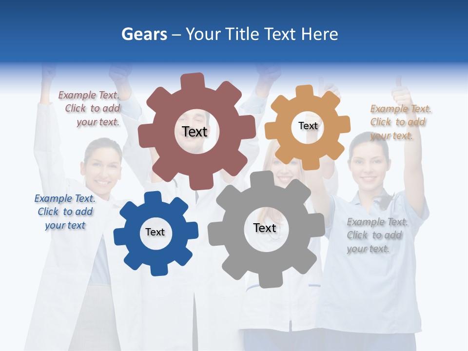 Clinic White Medical PowerPoint Template