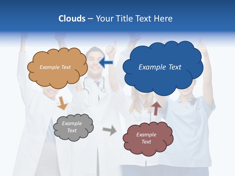 Clinic White Medical PowerPoint Template