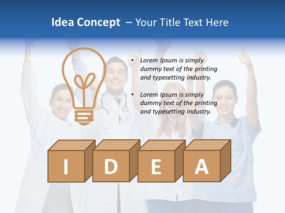 Clinic White Medical PowerPoint Template