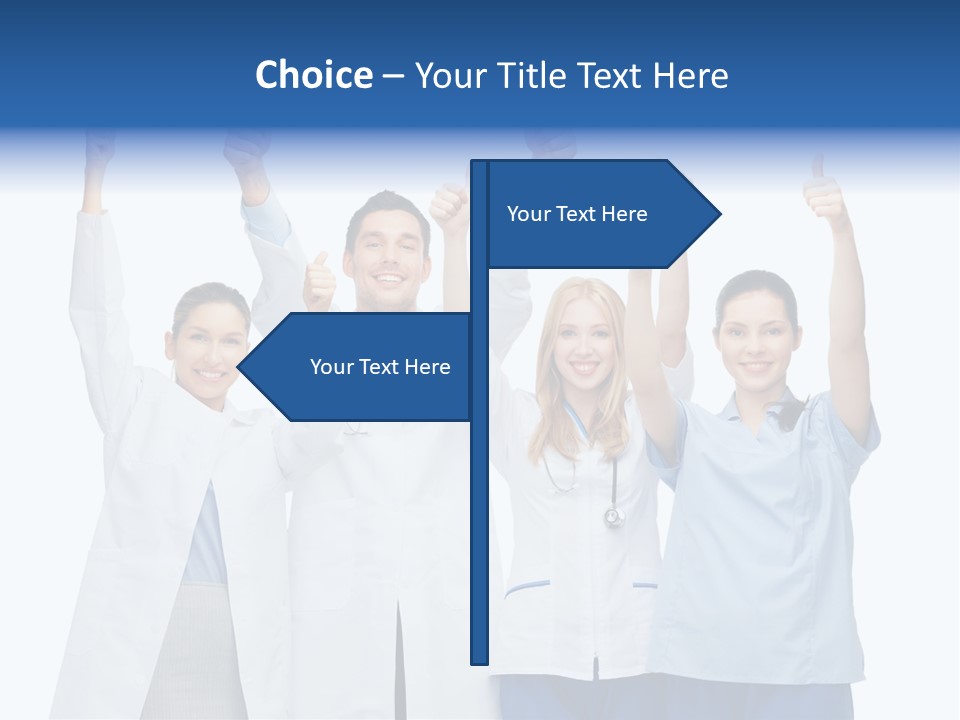 Clinic White Medical PowerPoint Template