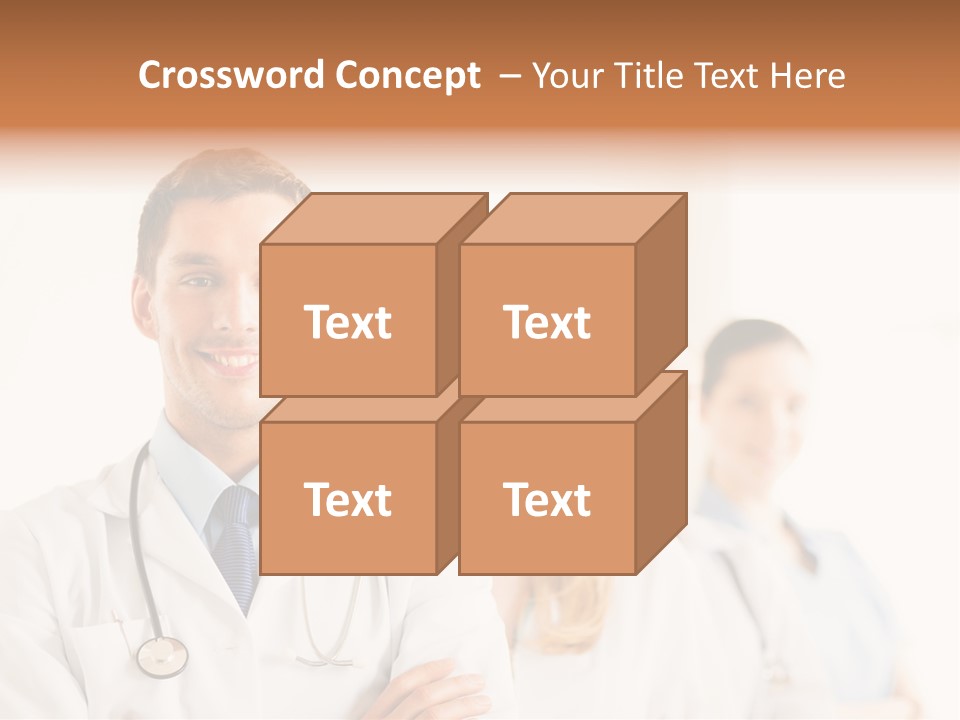 Man Intern Professional PowerPoint Template