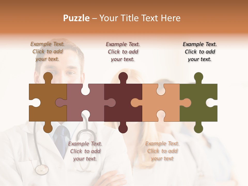 Man Intern Professional PowerPoint Template