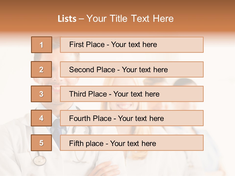 Man Intern Professional PowerPoint Template