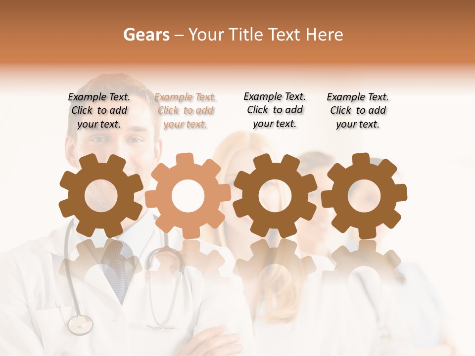 Man Intern Professional PowerPoint Template