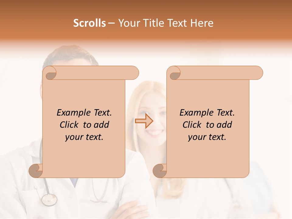 Man Intern Professional PowerPoint Template