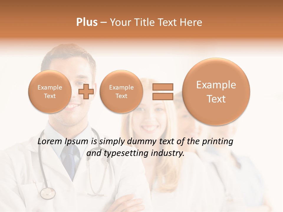 Man Intern Professional PowerPoint Template
