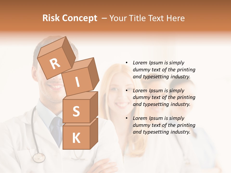 Man Intern Professional PowerPoint Template