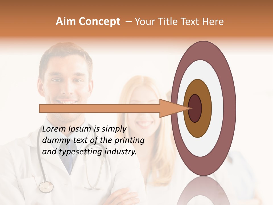 Man Intern Professional PowerPoint Template