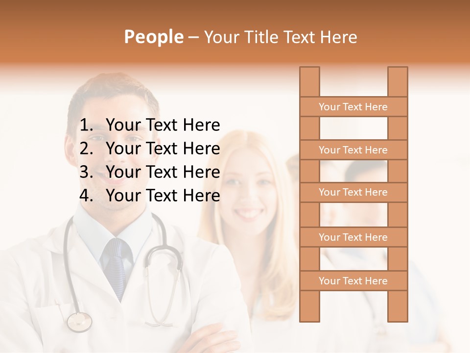 Man Intern Professional PowerPoint Template