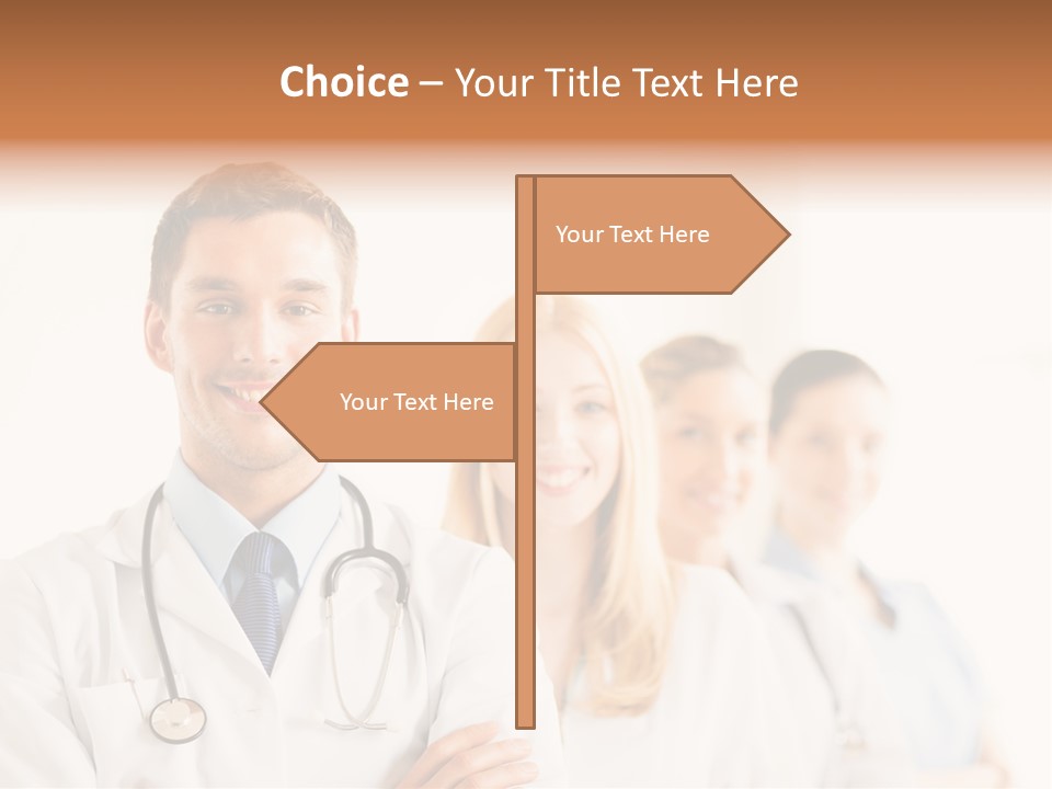 Man Intern Professional PowerPoint Template