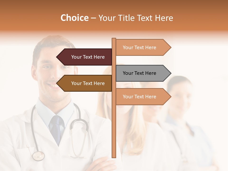 Man Intern Professional PowerPoint Template