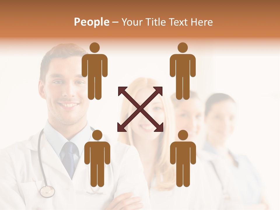 Man Intern Professional PowerPoint Template