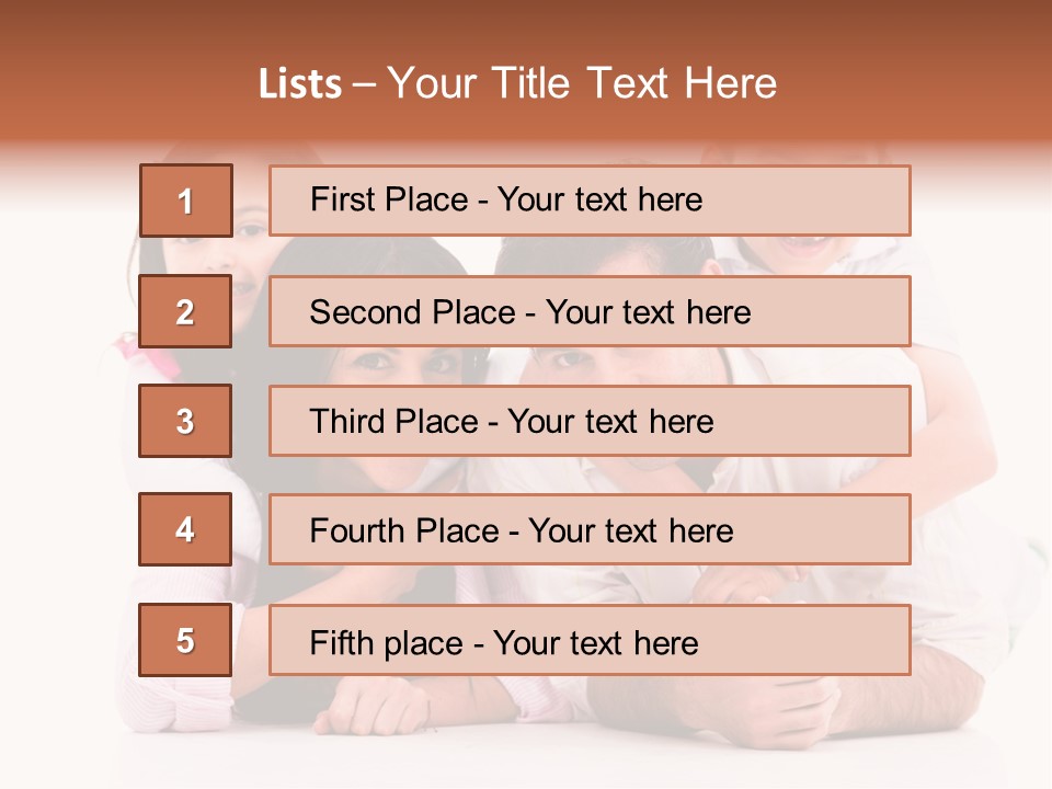Smile Man Lifestyle PowerPoint Template