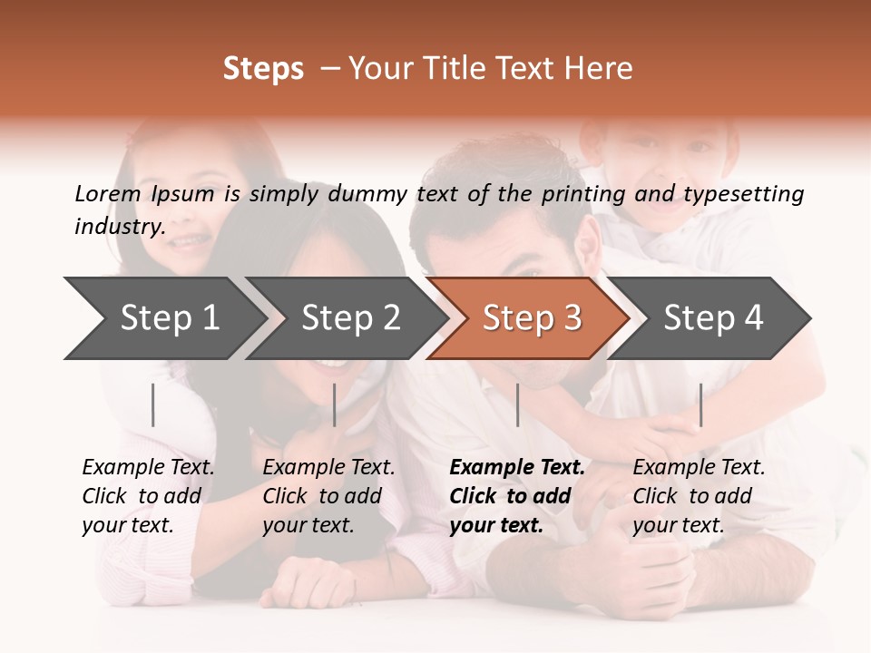 Smile Man Lifestyle PowerPoint Template