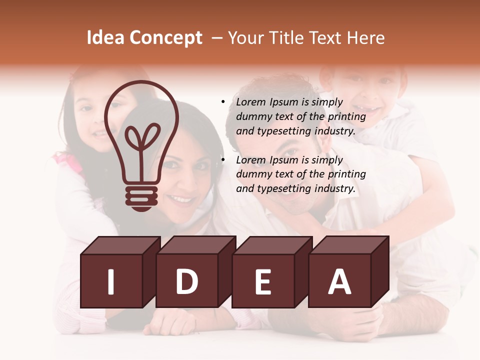 Smile Man Lifestyle PowerPoint Template