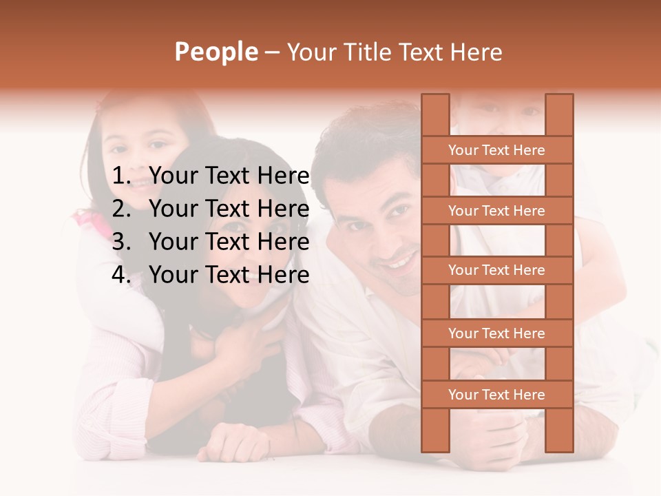 Smile Man Lifestyle PowerPoint Template