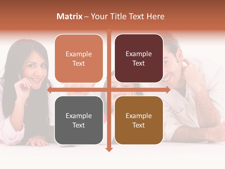 Relationship Man Family PowerPoint Template