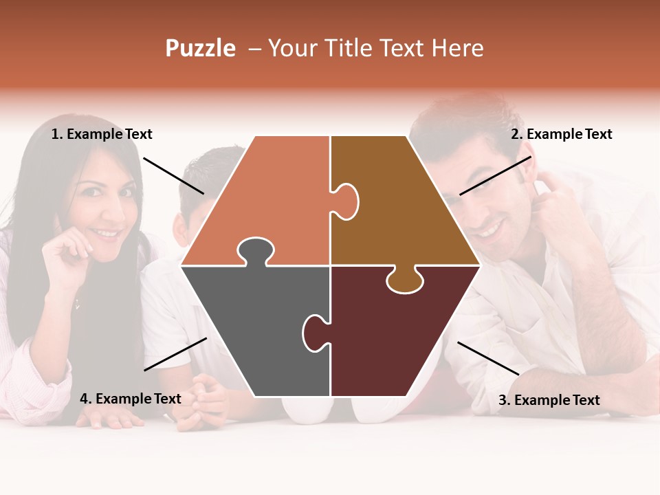 Relationship Man Family PowerPoint Template