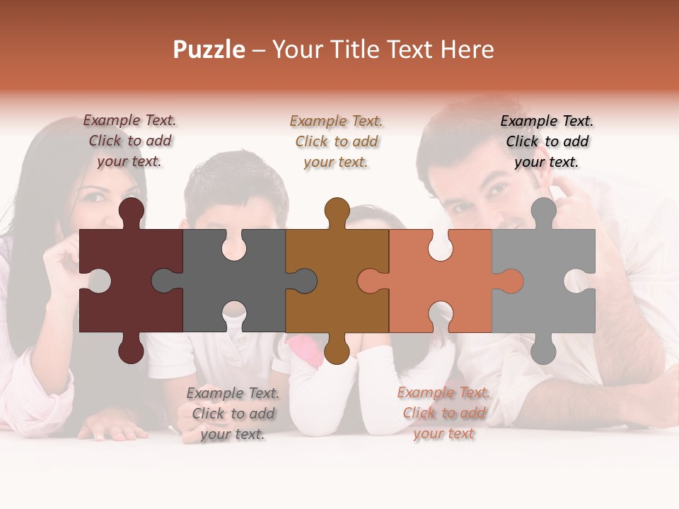 Relationship Man Family PowerPoint Template