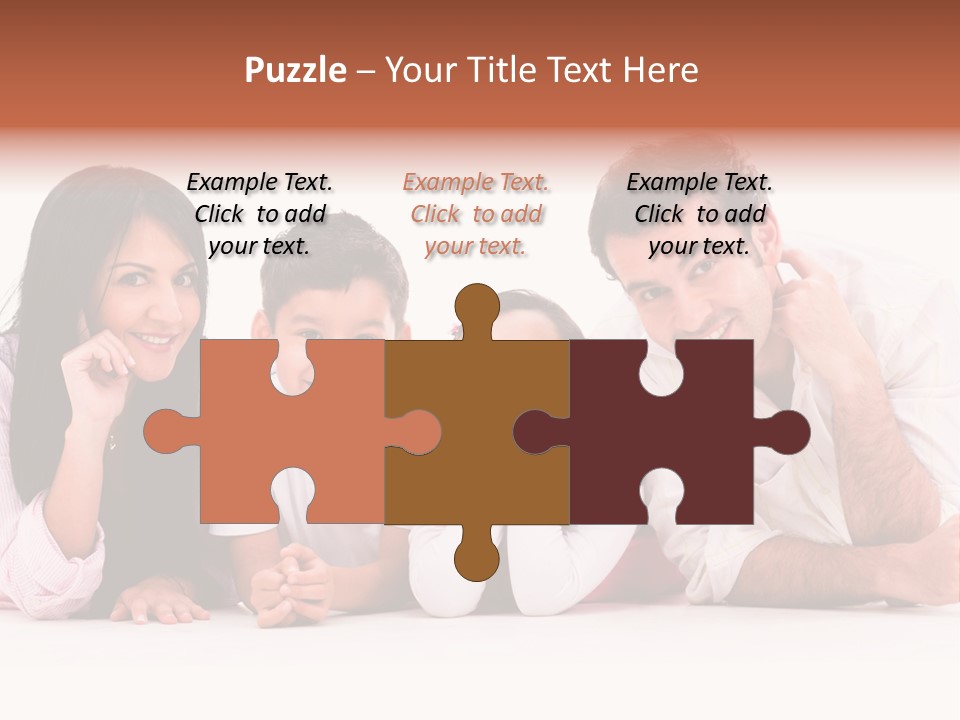 Relationship Man Family PowerPoint Template