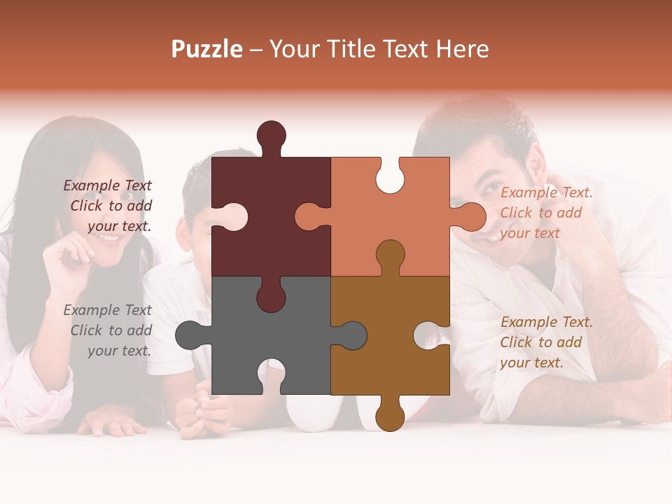 Relationship Man Family PowerPoint Template