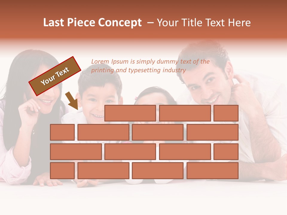 Relationship Man Family PowerPoint Template