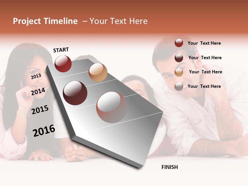 Relationship Man Family PowerPoint Template