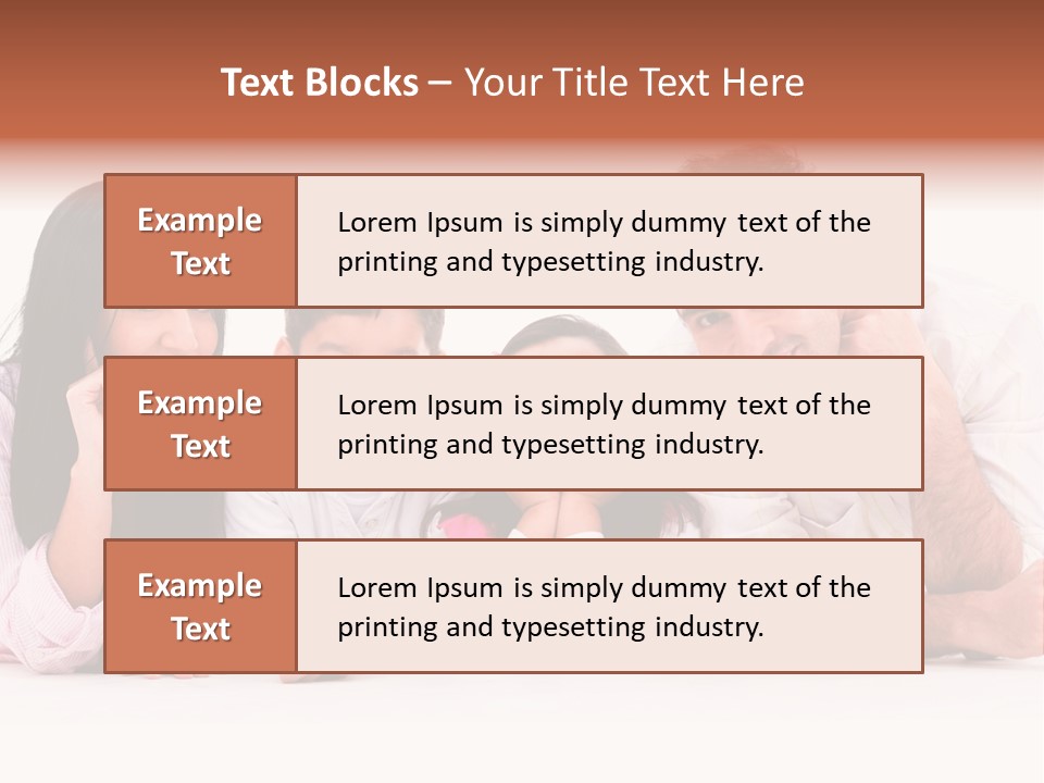 Relationship Man Family PowerPoint Template