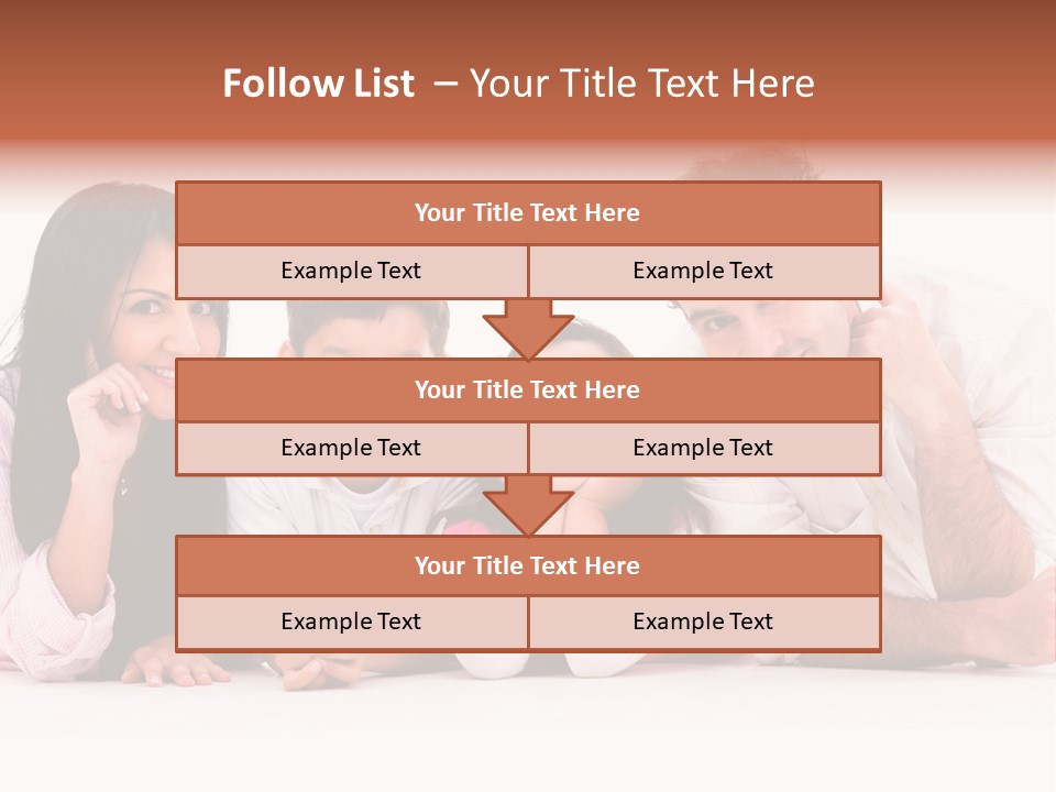 Relationship Man Family PowerPoint Template
